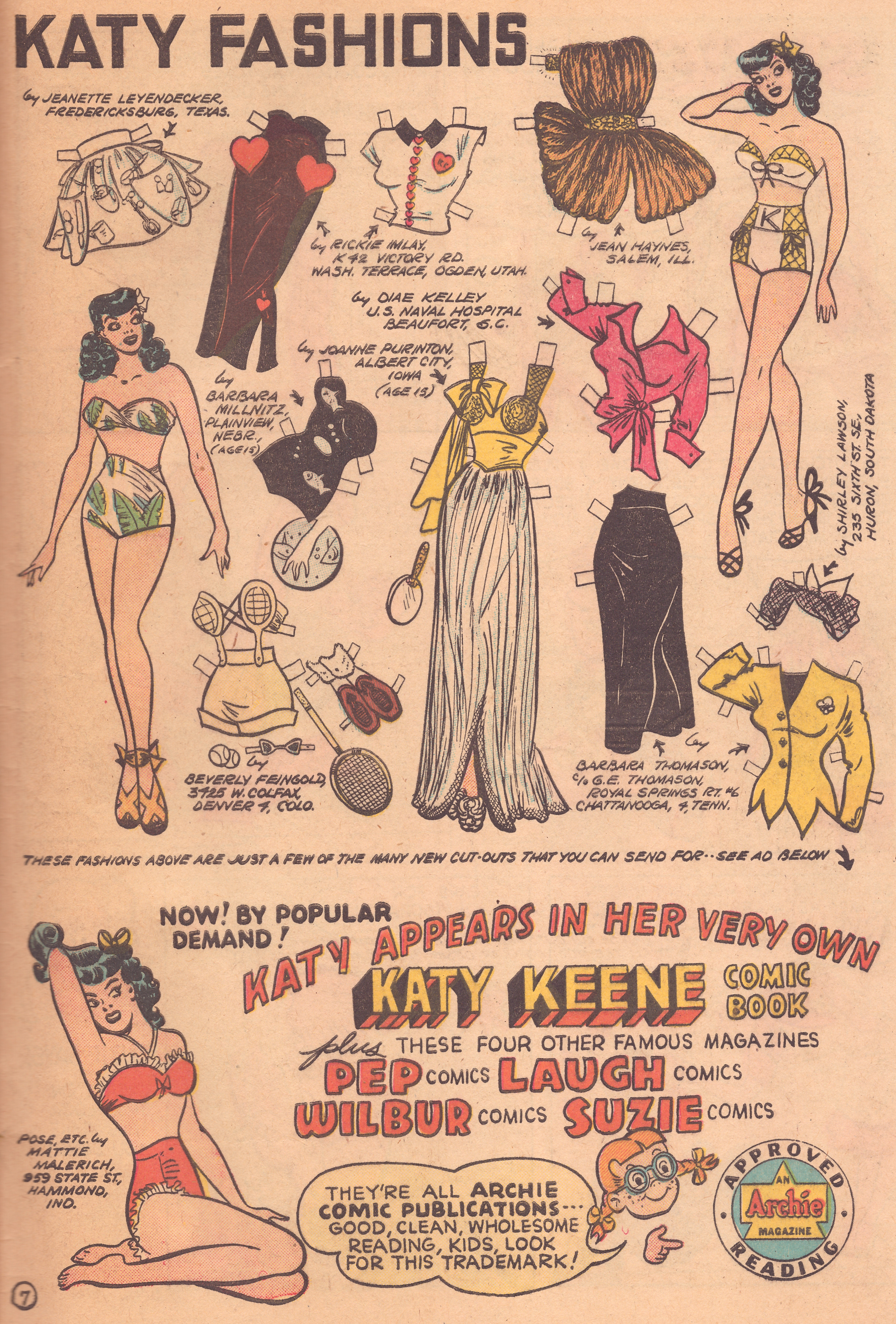 Read online Suzie Comics comic -  Issue #82 - 45