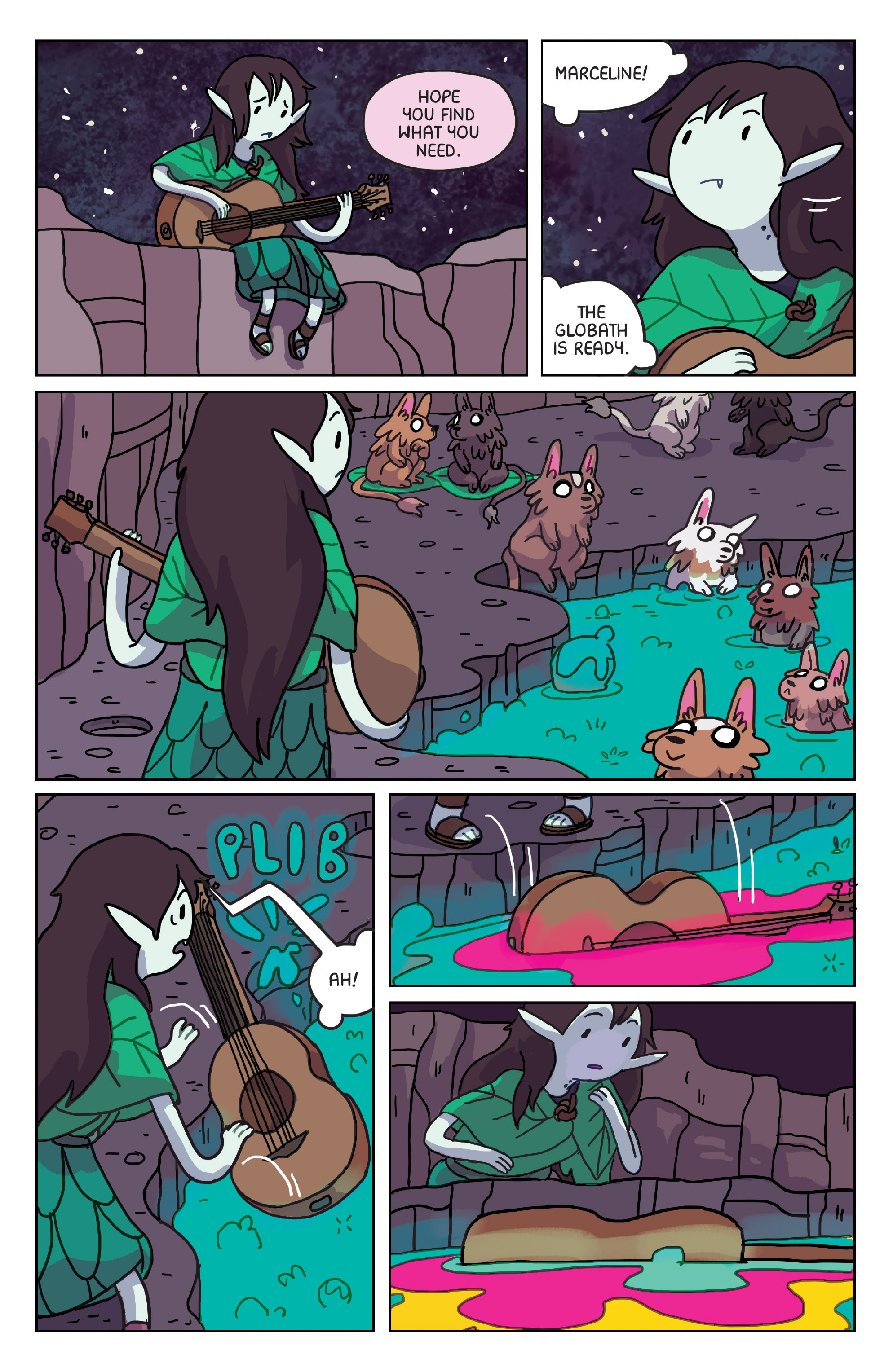 Read online Adventure Time: Marceline Gone Adrift comic -  Issue #4 - 21