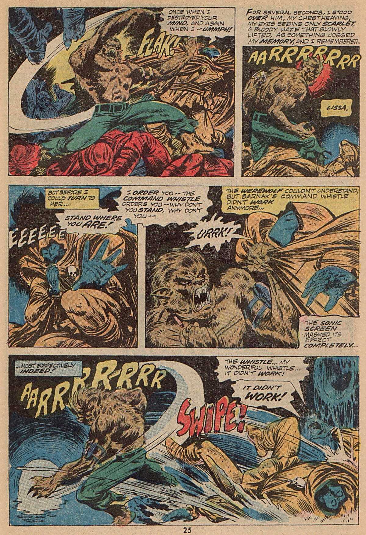 Read online Werewolf by Night (1972) comic -  Issue #10 - 19