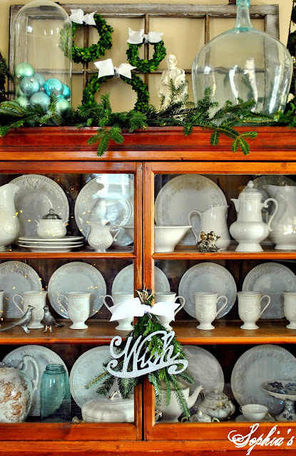 Sophia's: A Christmas Cabinet and a Story...