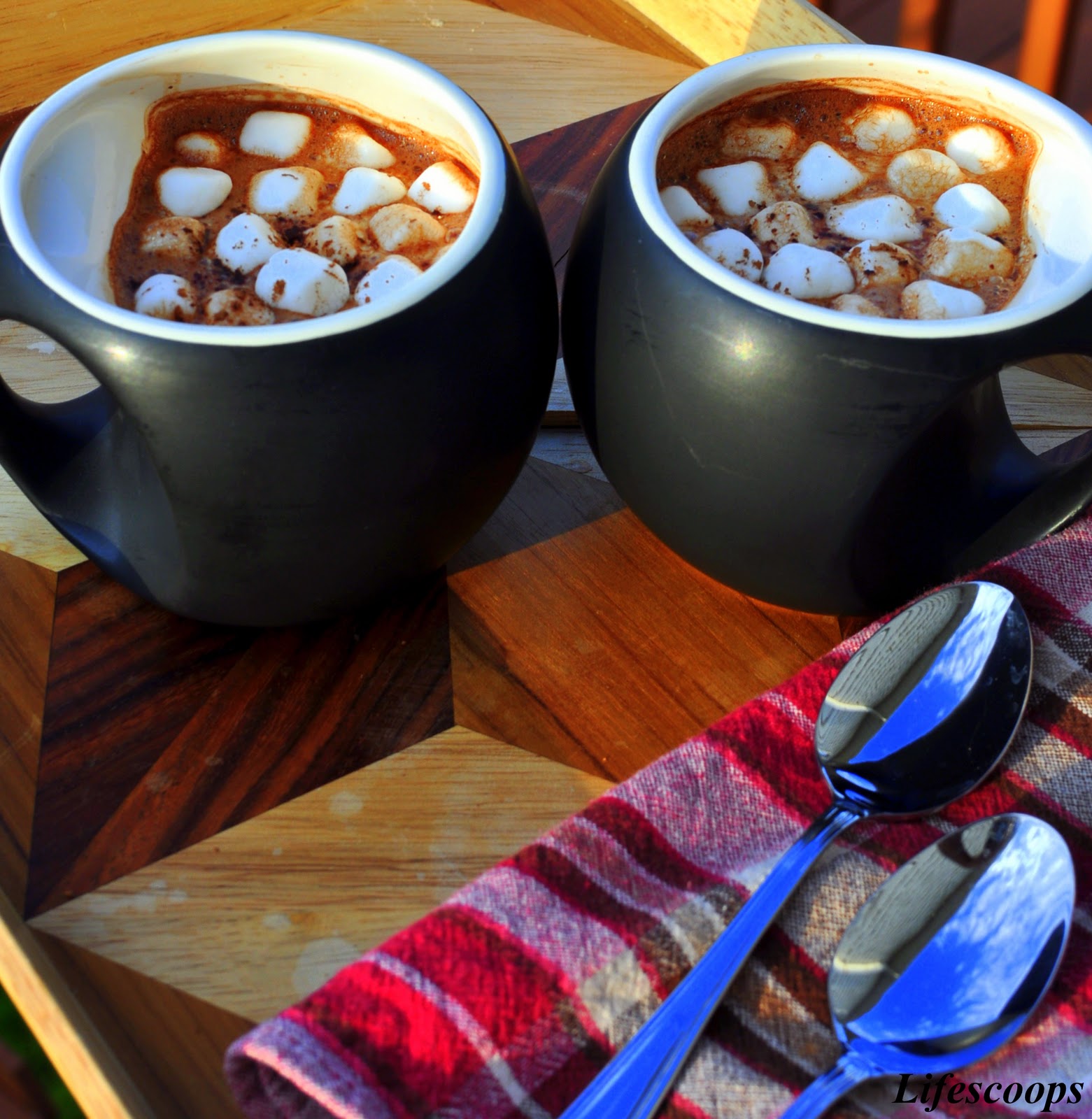 Life Scoops Hot Chocolate With Marshmallows And Baileys Chocolate Liquor