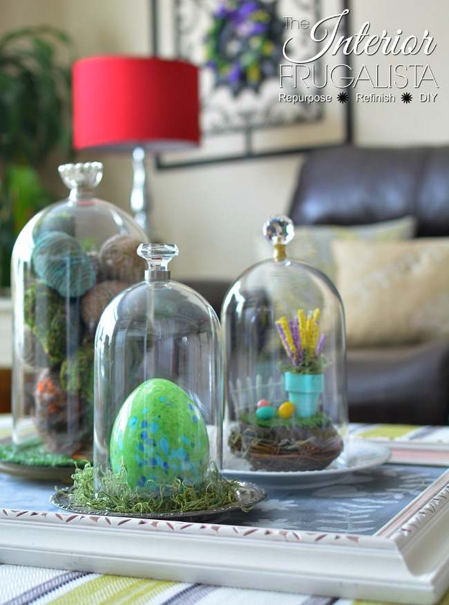 How To Make DIY Glass Cloches In Two Easy Steps Interior Frugalista