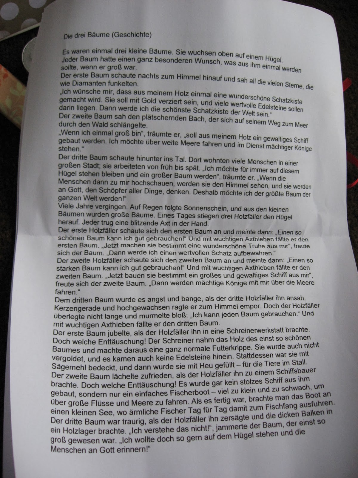 Glitzerperle: 5 Minuten Weihnachten