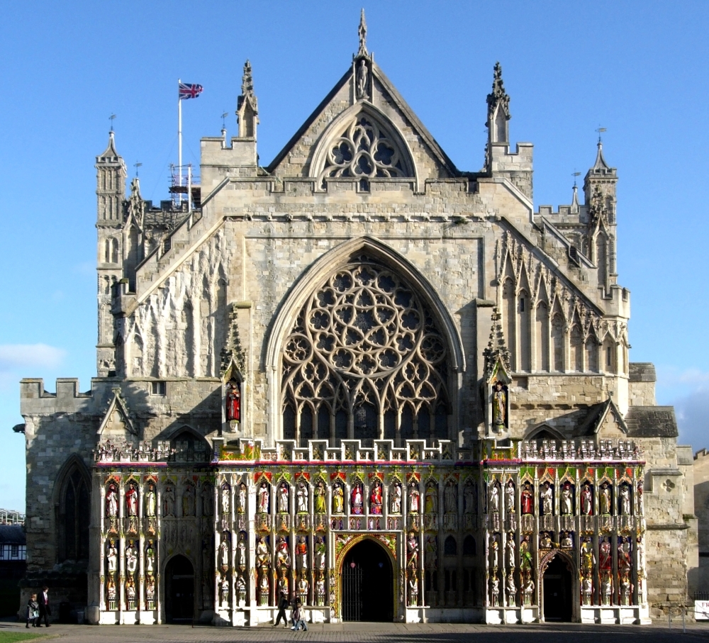 Demolition Exeter Exeter Cathedral The Image Screen