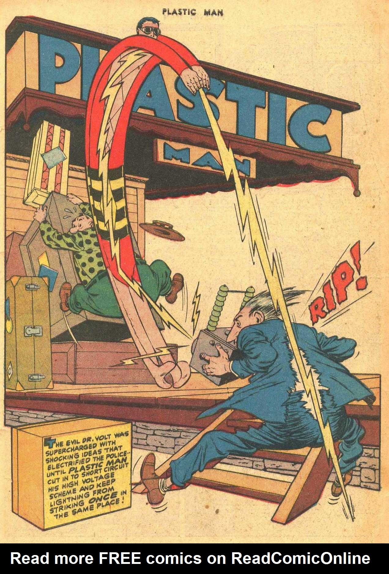 Read online Plastic Man (1943) comic -  Issue #7 - 3