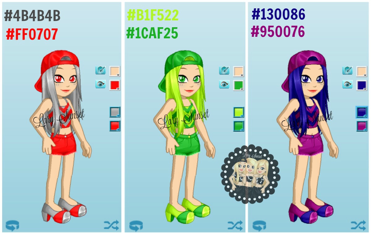 WoozWorld Top Novidades Codes de Cores