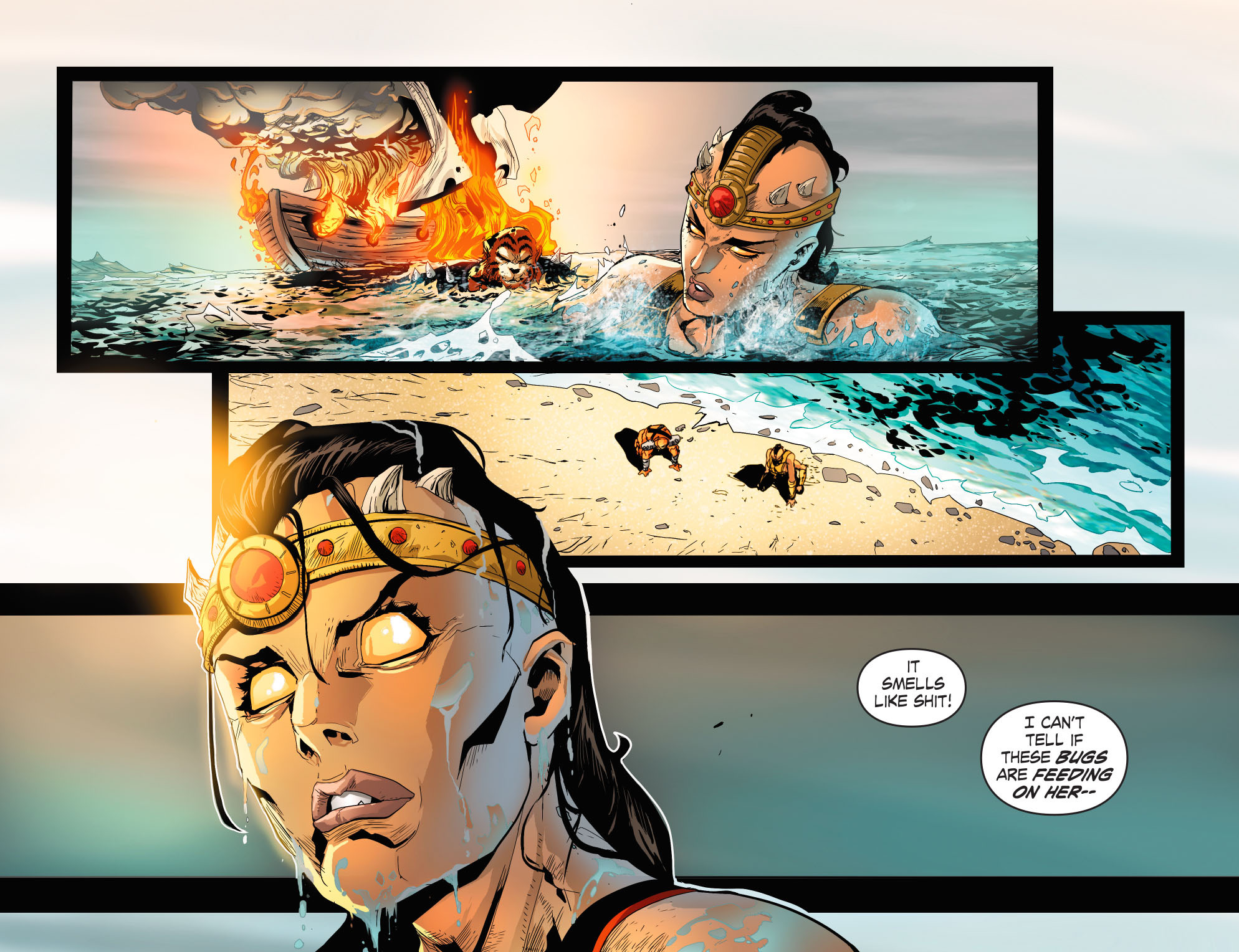 Read online Mortal Kombat X [I] comic -  Issue #31 - 4