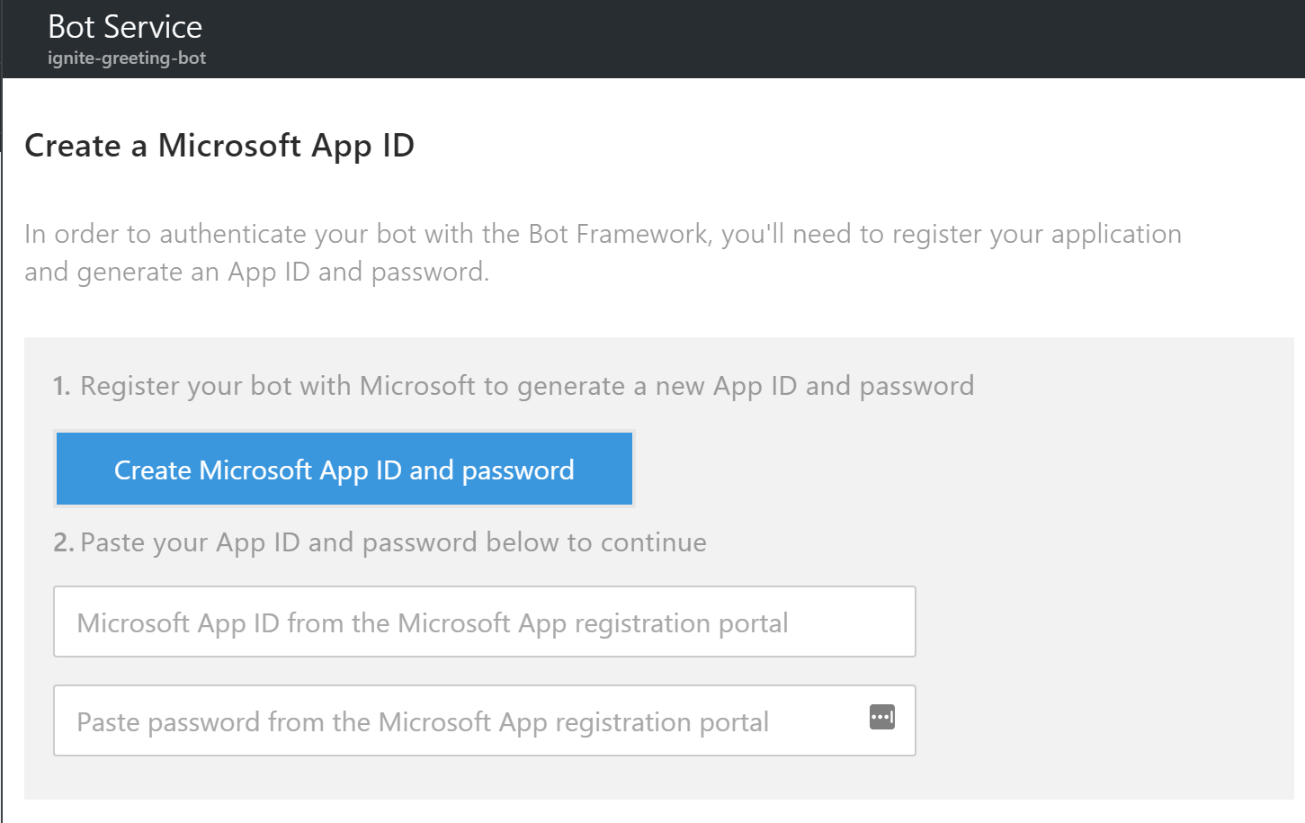 Development Tasks: An introduction to the Microsoft Bot Framework