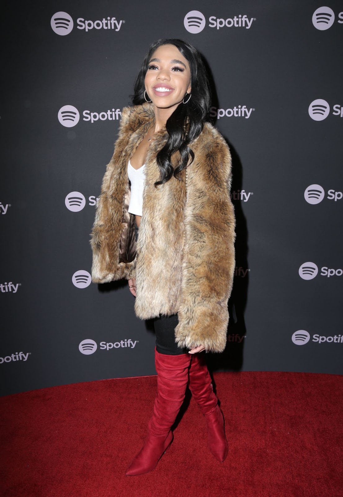 Teala Dunn Clicked at Best New Artist 2019 Event in LA