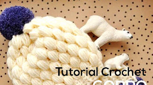 Cómo tejer gorro crochet punto puff / Tutorial