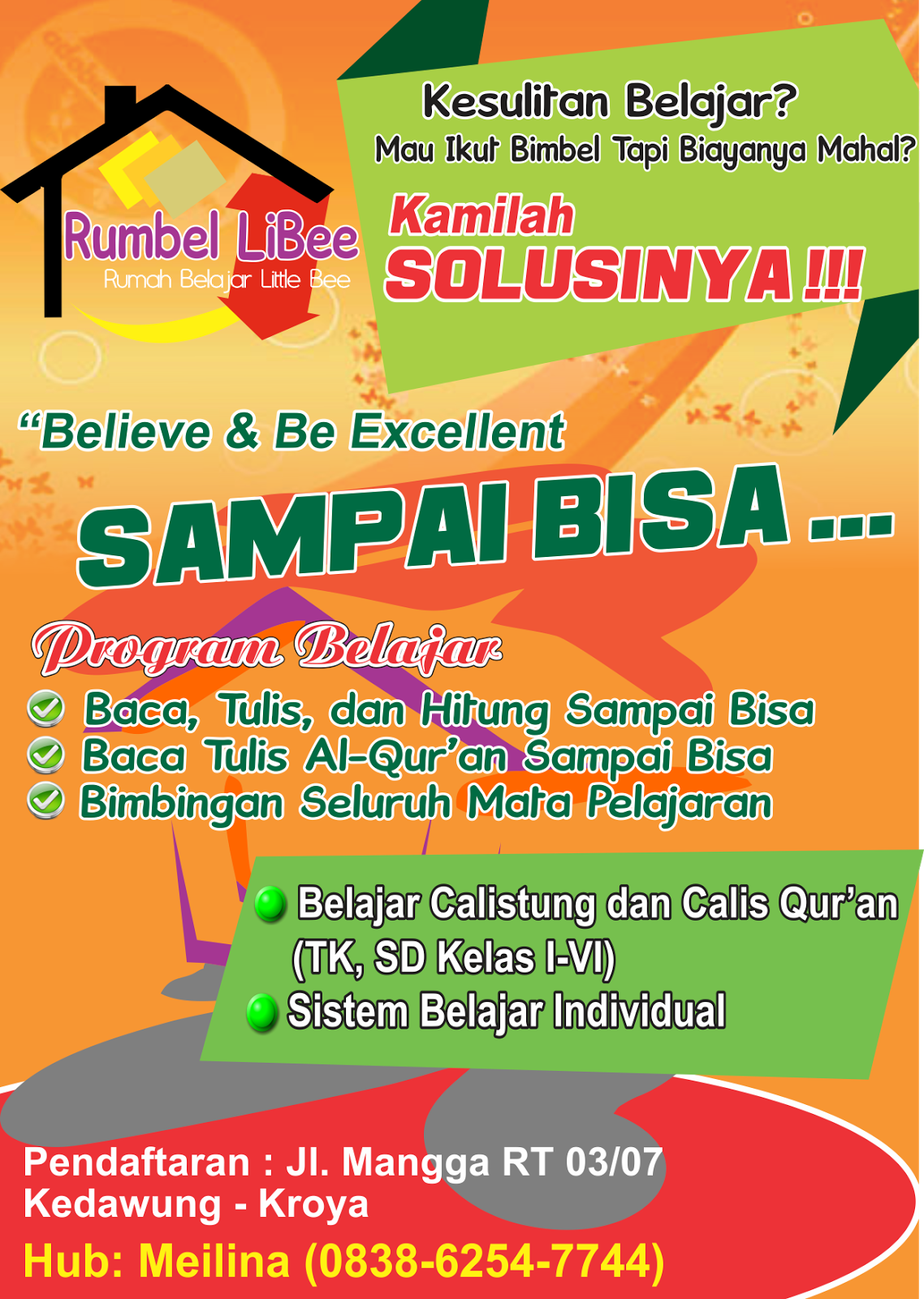 45+ Desain Spanduk Bimbel