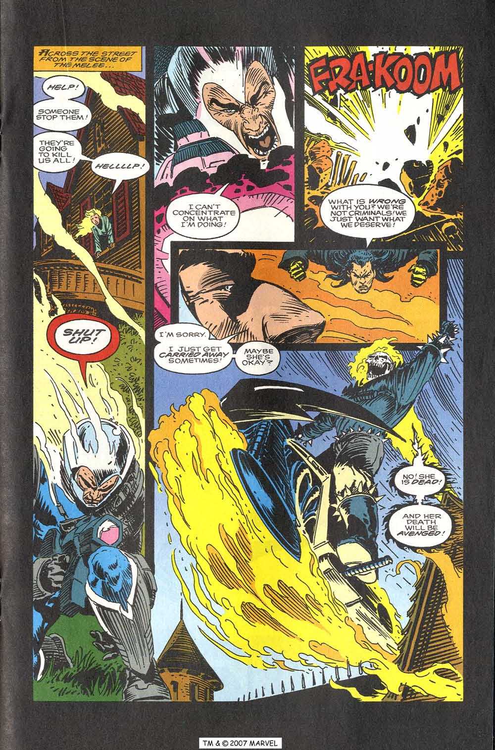Ghost Rider (1990) Issue #29 #32 - English 17
