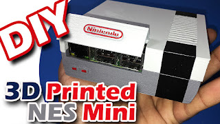 3D Printed NES Mini + Retropie