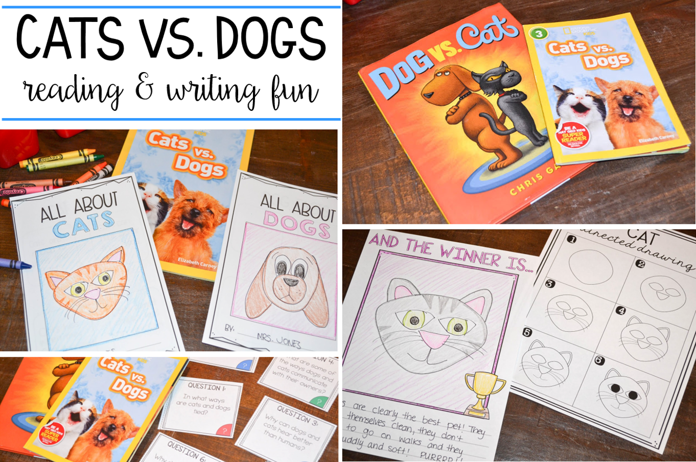 Cats vs. Dogs A Reading and Writing Project Susan Jones Teaching