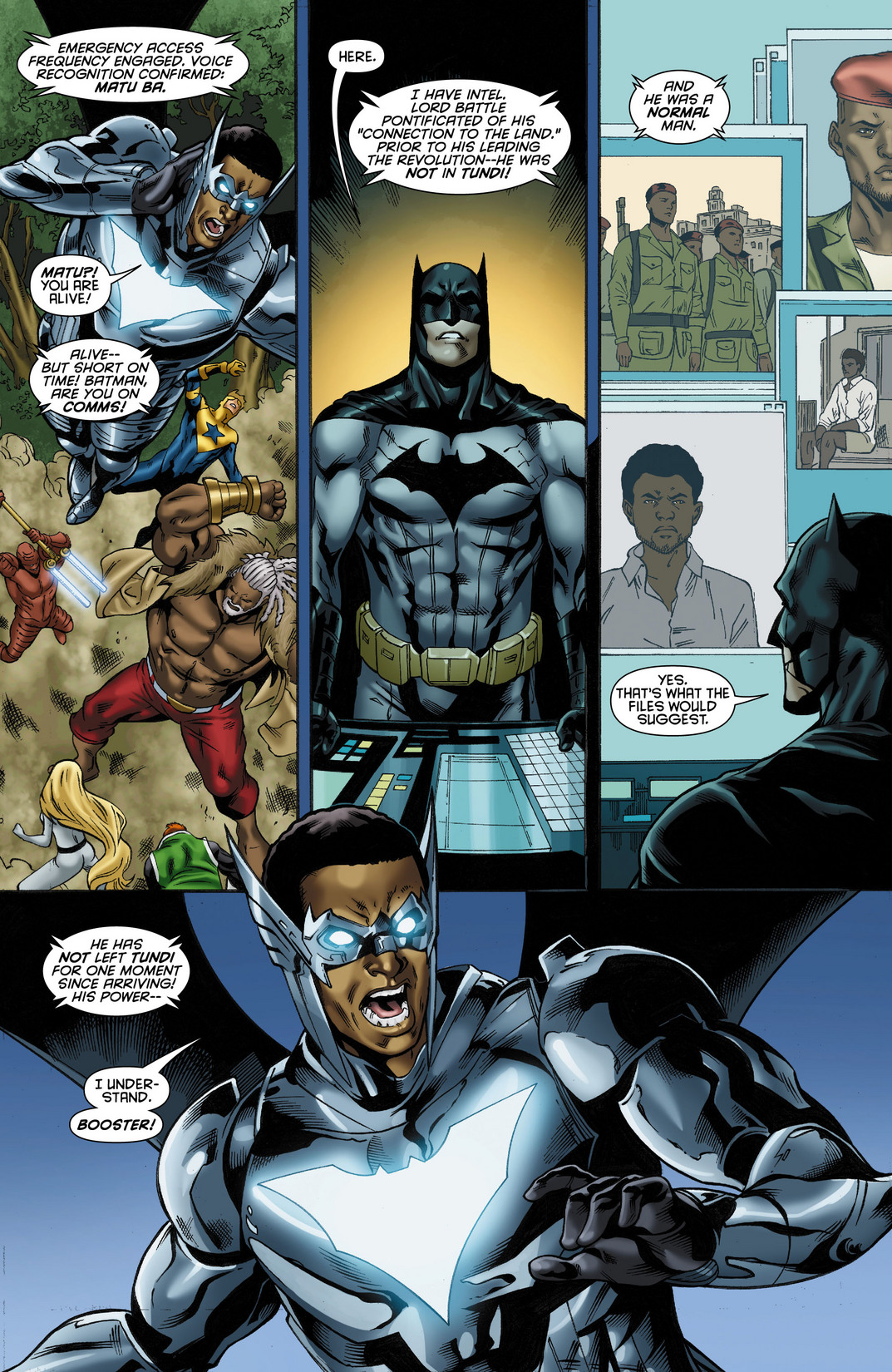 Read online Batwing comic -  Issue #12 - 13