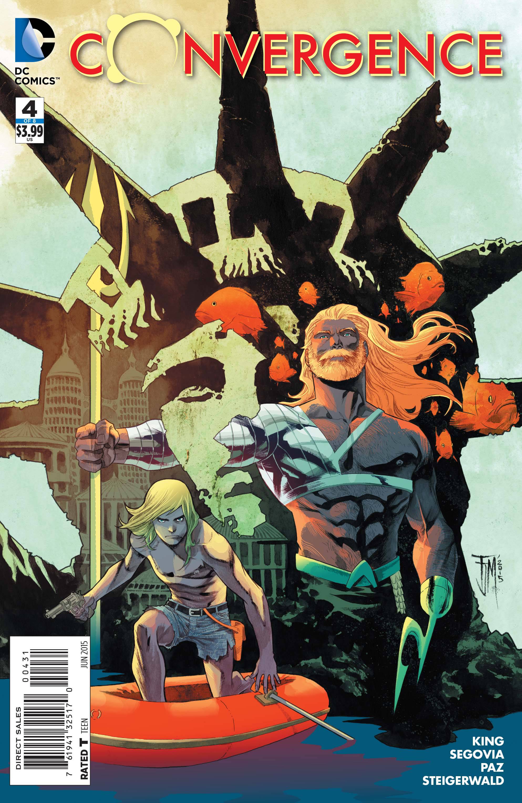 Read online Convergence comic -  Issue #4 - 3