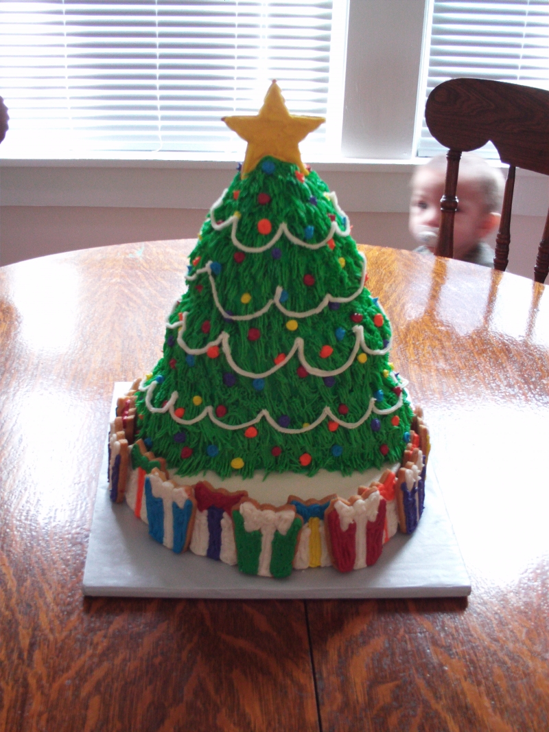 Christmas Wallpapers and Images and Photos: Christmas tree cake