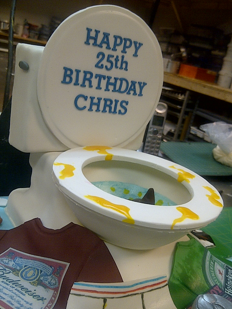Cakes By Allie Toilet Bowl Cake