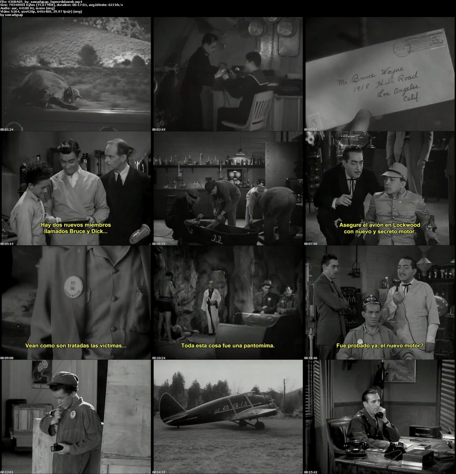Serie The Batman [1943] [DVDRip][B&BN][Subtitulada]