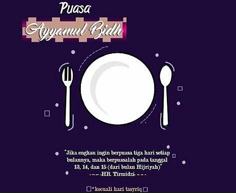 Hadits Dan Keutamaan Puasa Ayyamul Bidh Syauqisubuh