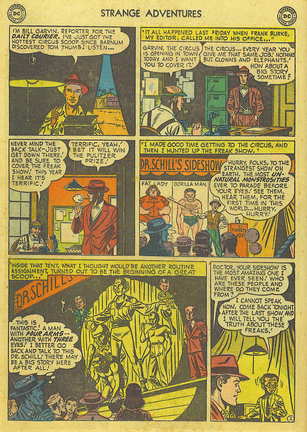 Read online Strange Adventures (1950) comic -  Issue #15 - 14