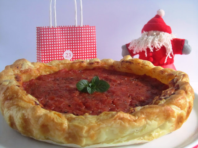  Tarta de Tomate, Queso y Romero - Día 23 