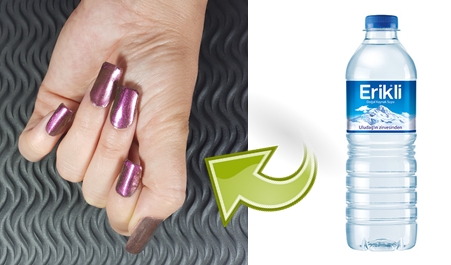 Pet Sise Ile Takma Tirnak Nasil Yapilir Onyuzmilyonoje Oje Nail Art Kozmetik Makyaj Ve Moda Blogu