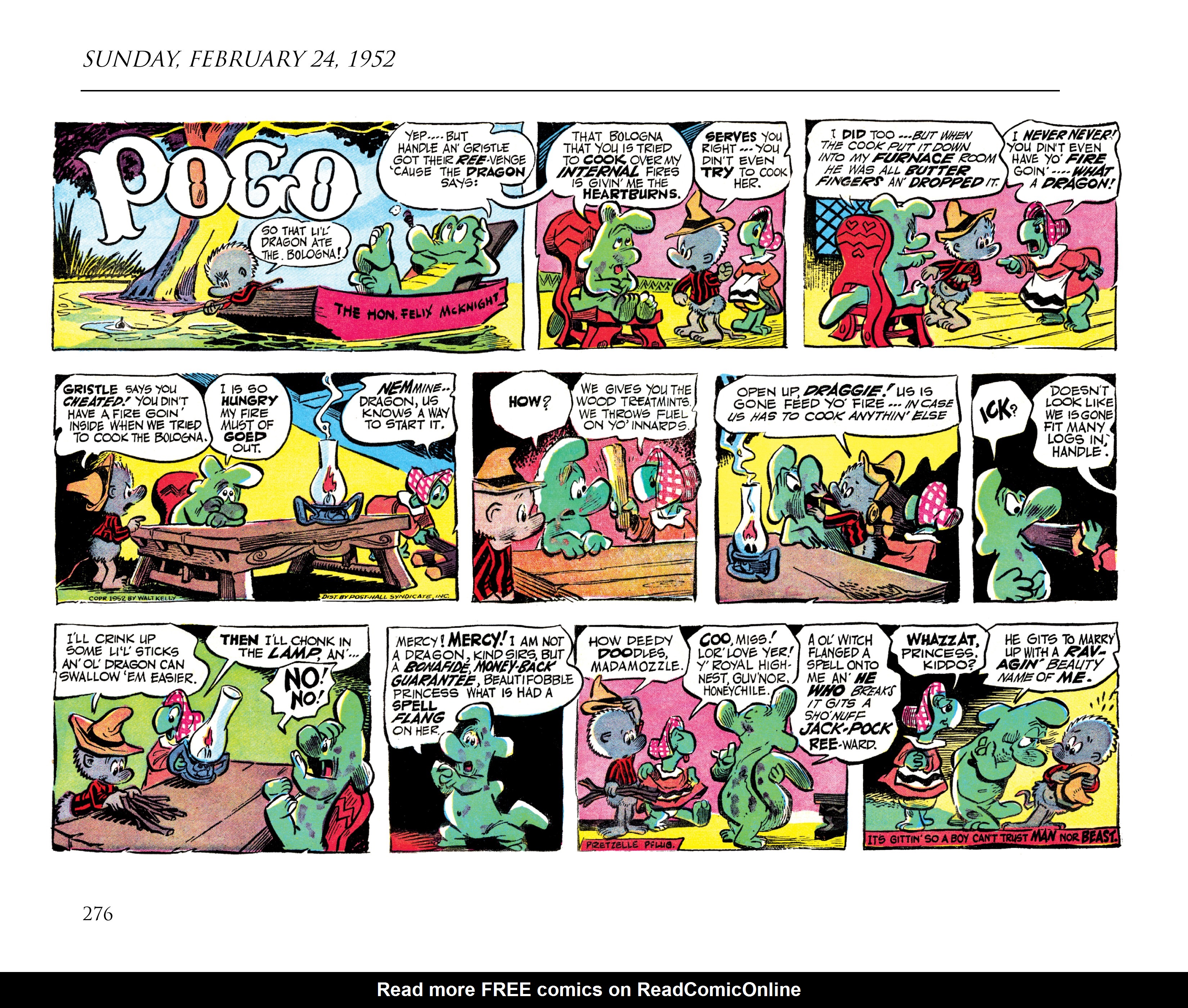 Read online Pogo by Walt Kelly: The Complete Syndicated Comic Strips comic -  Issue # TPB 2 (Part 3) - 94