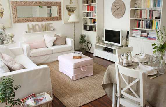 Rumah Tampak Elegan Dengan Desain Ruang Tamu Putih ...