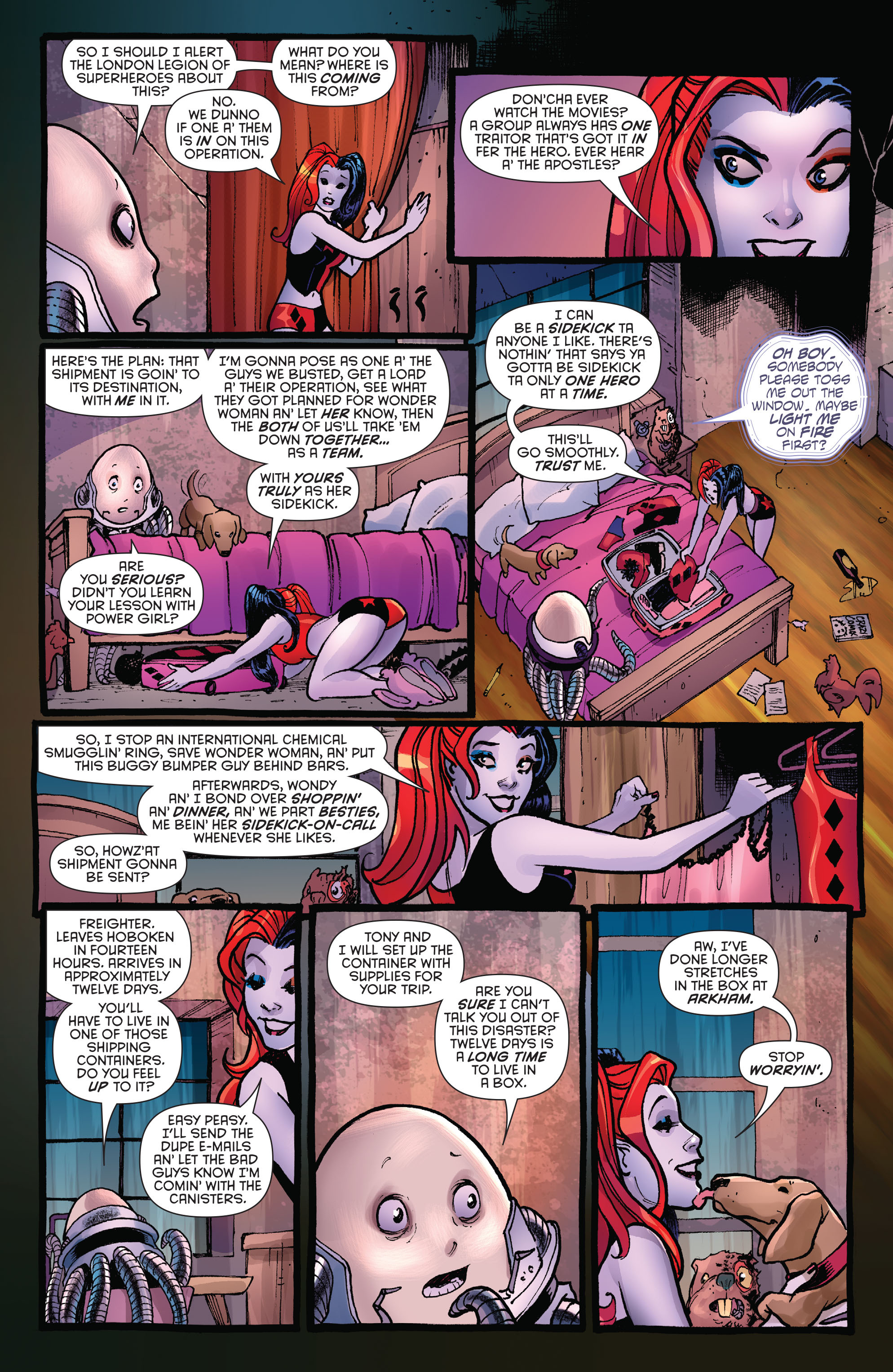 Read online Harley's Little Black Book comic -  Issue #1 - 14