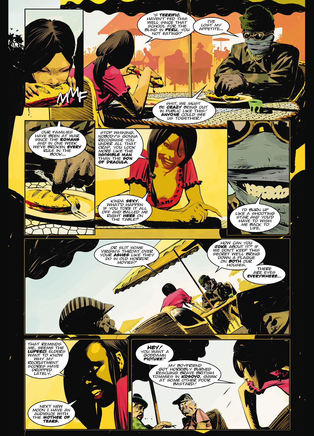 Read online Tharg's Terror Tales Presents Necronauts & A Love Like Blood comic -  Issue # TPB - 74