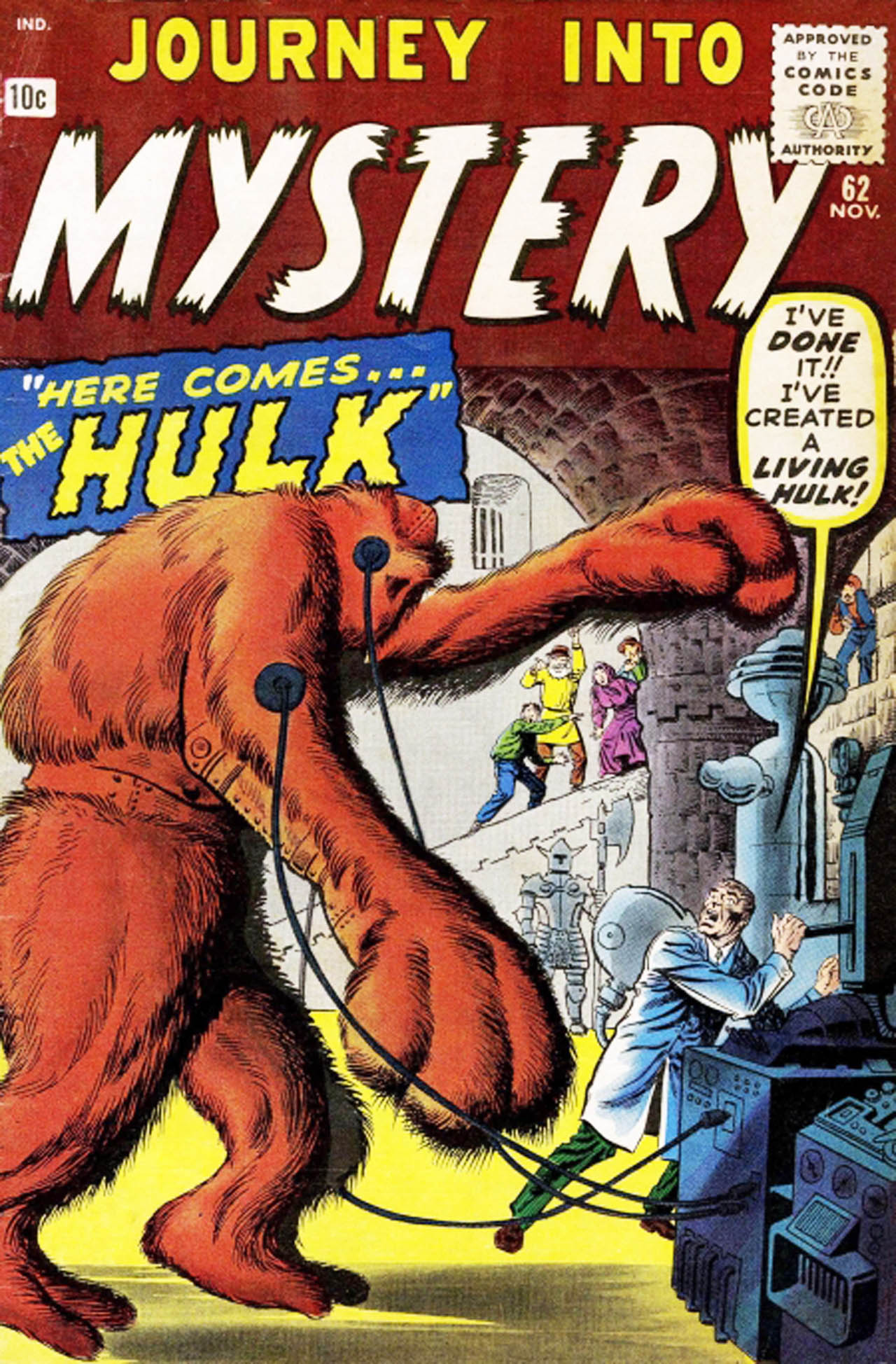 Read online Journey Into Mystery (1952) comic -  Issue #62 - 1