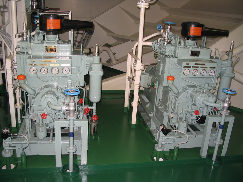 Function Air Compressor On a Ship Dimensi pelaut