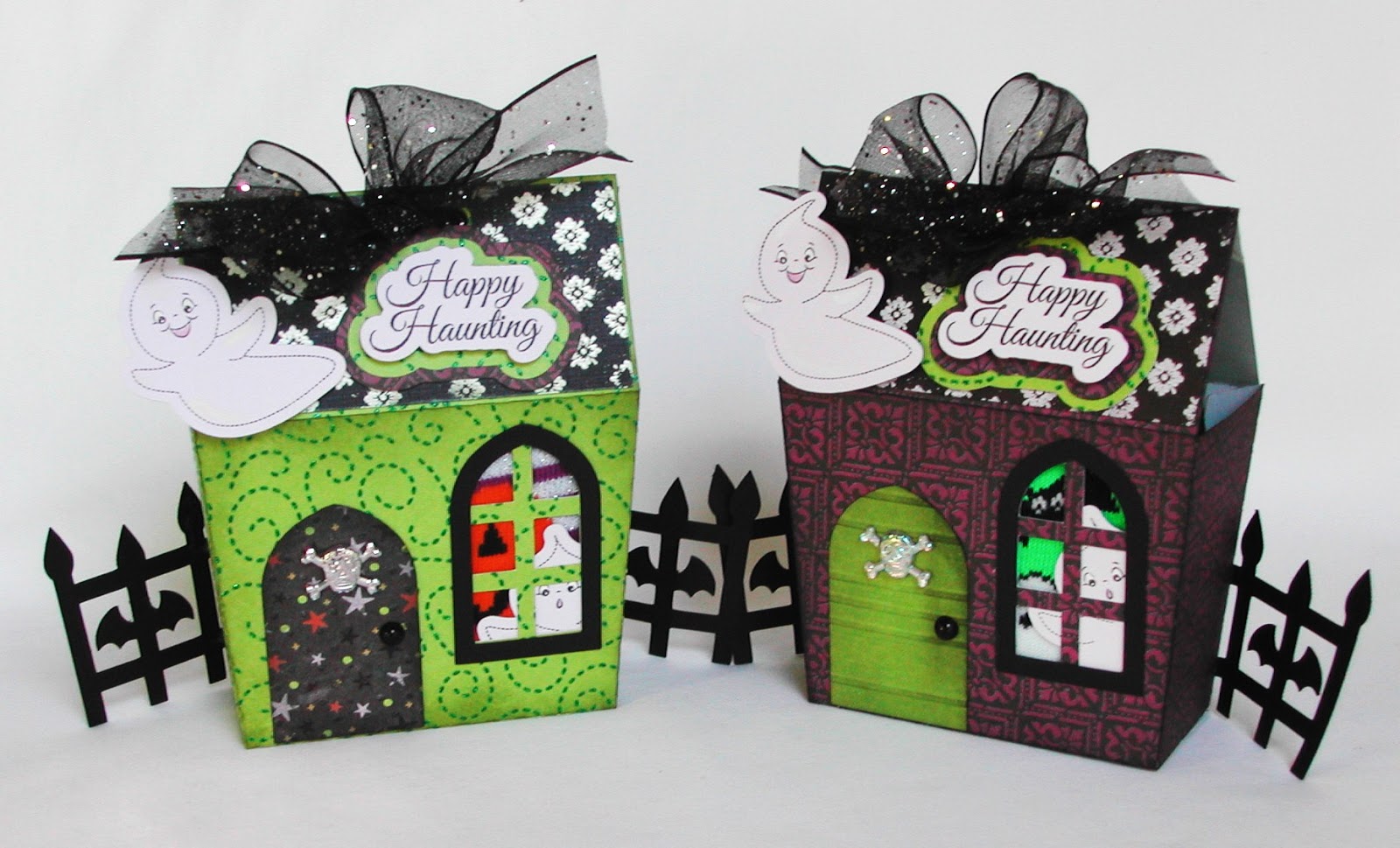 Doxie Mel Designs: Halloween House Treat Box