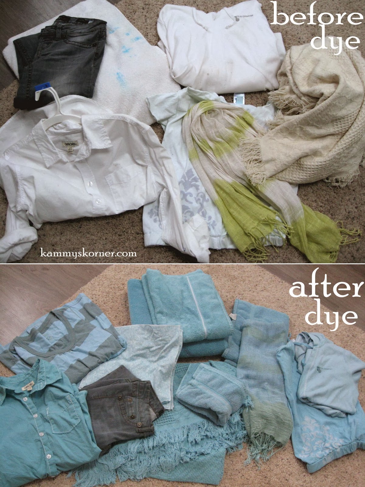 Kammy's Korner My First Experience With (actual) Fabric Dye