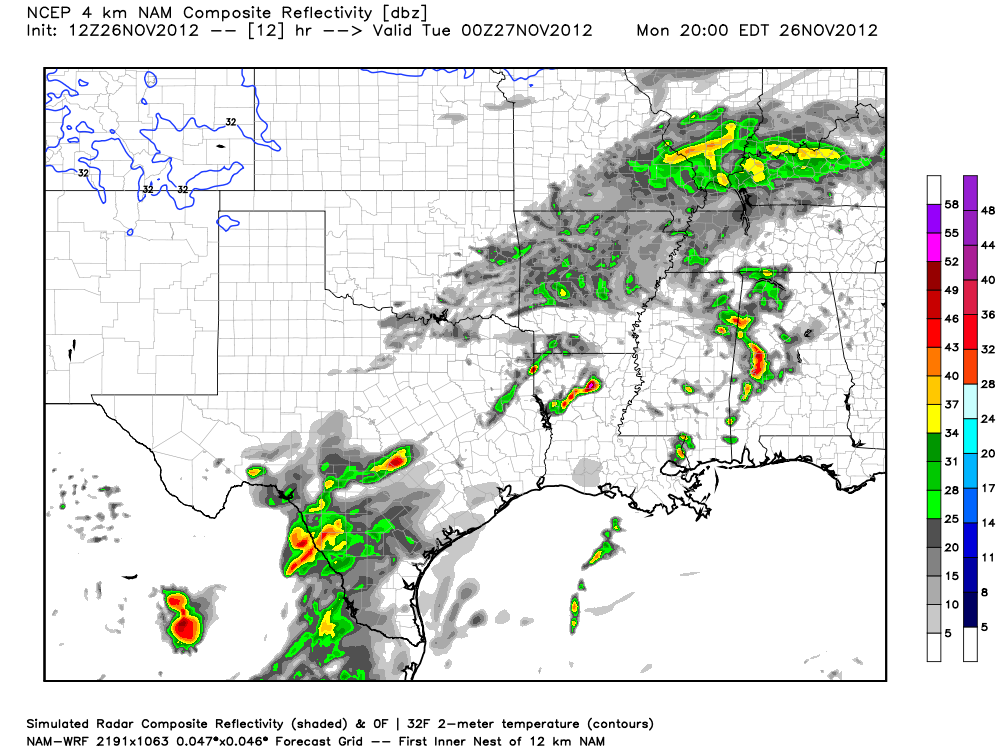 The Original Weather Blog: Strong to Severe Storms Possible Southern Texas to Louisiana Later ...