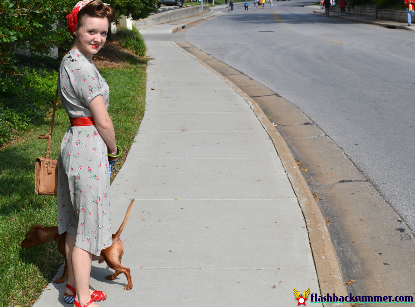 Flashback Summer: Cider Days 2014, Springfield Missouri, 1940s outfit