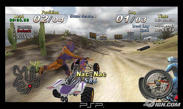 ATV Offroad Fury Blazin Trails ISO PPSSPP Download