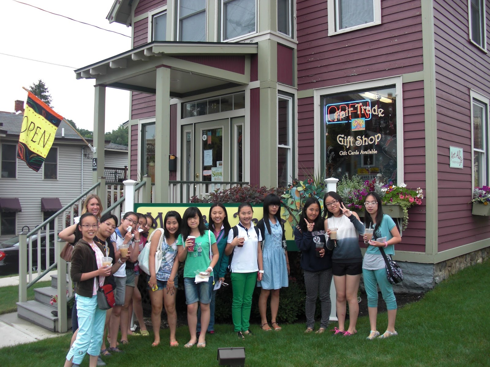 Emma Willard Summer Programs Fair Trade Field Trip