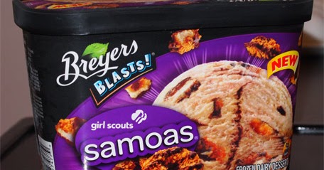on second scoop ice cream reviews breyers blasts girl scout samoas