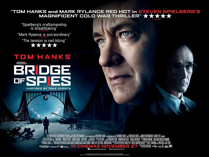 Póster: El puente de los espías (Bridge of Spies, Steven Spielberg, EE.UU, 2015).