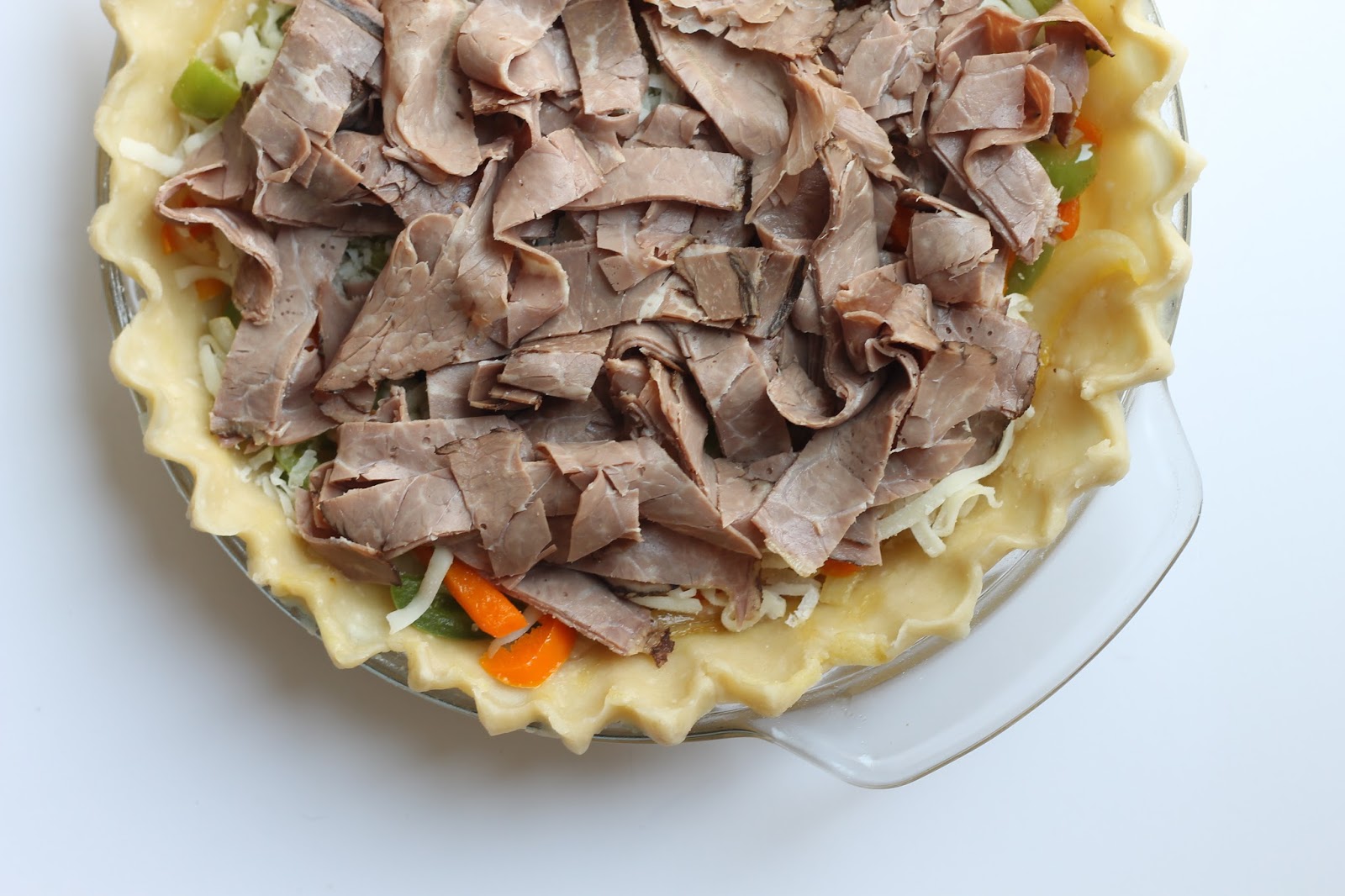 Where Your Treasure Is: Philly Cheese Steak Pie