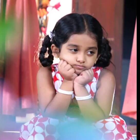 Child actress Niranjana as Malootty in new mazhavil Manorama Serial Child actress Niranjana as Malootty