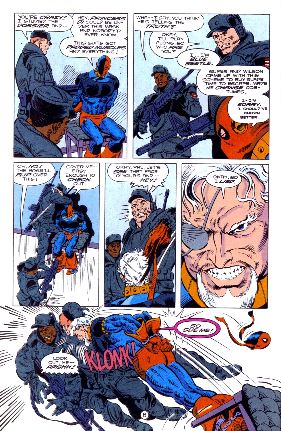 Read online Deathstroke (1991) comic -  Issue #13 - 7