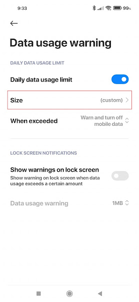 How to Limit Internet Data Usage on Xiaomi 4