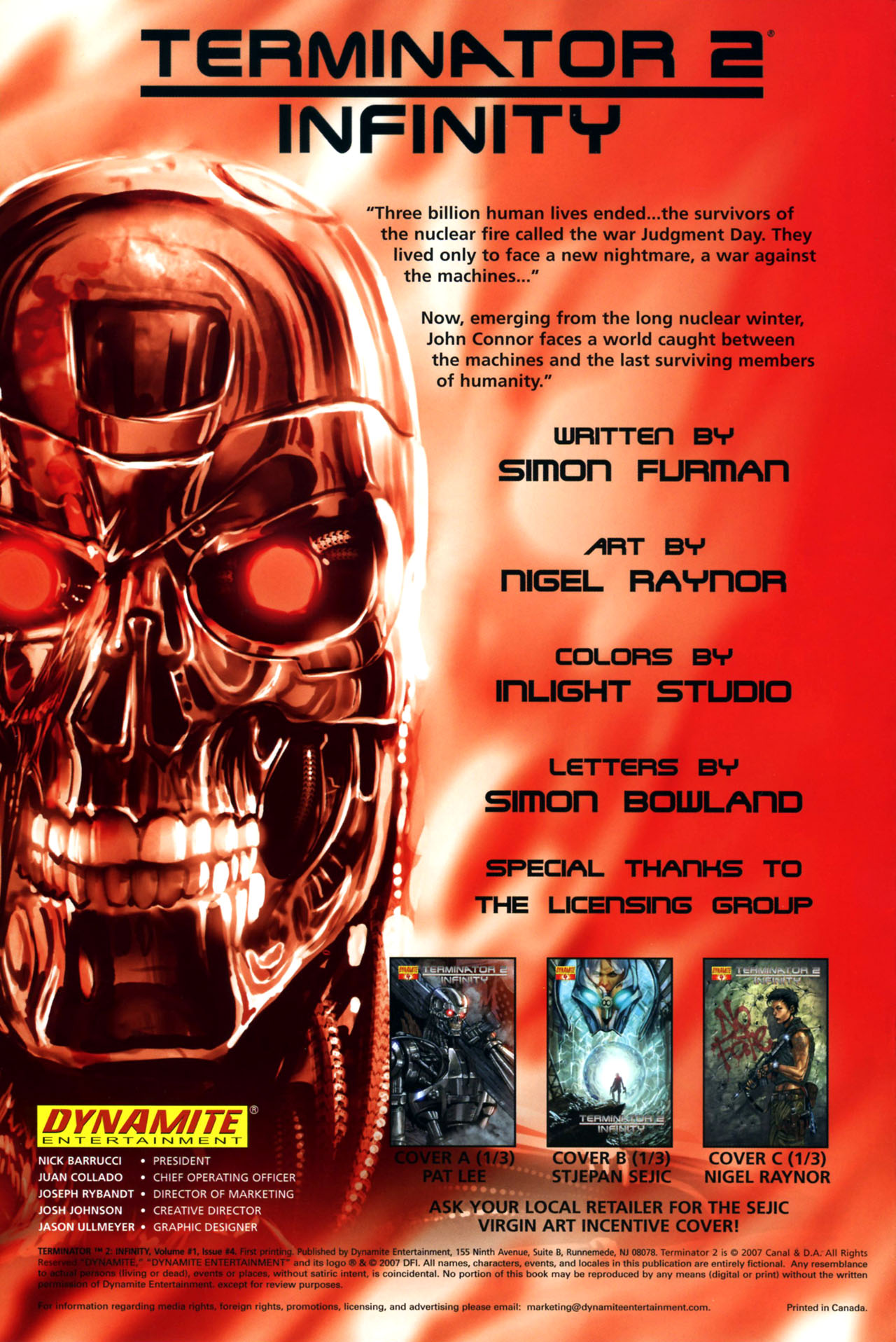 Read online Terminator 2: Infinity comic -  Issue #4 - 3