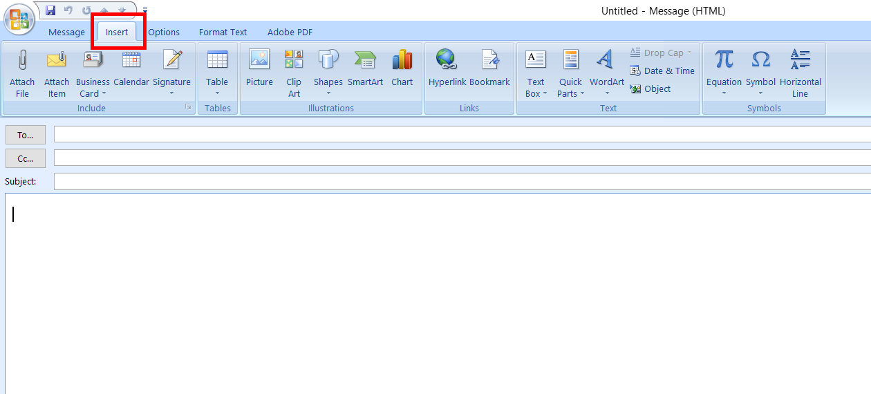 How to Create an Editable Mailer using MS Outlook