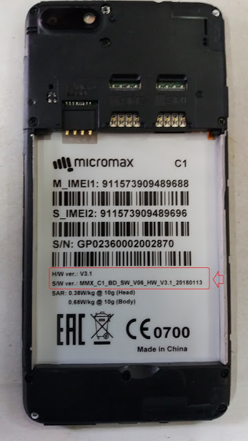Micromax c1 FLASH FILE MT6735M 7.1 Hang Logo & Dead Recovery 100% OK