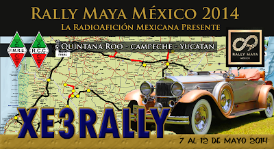 Rally Maya Mexico 2014 - Radio Club Cancun