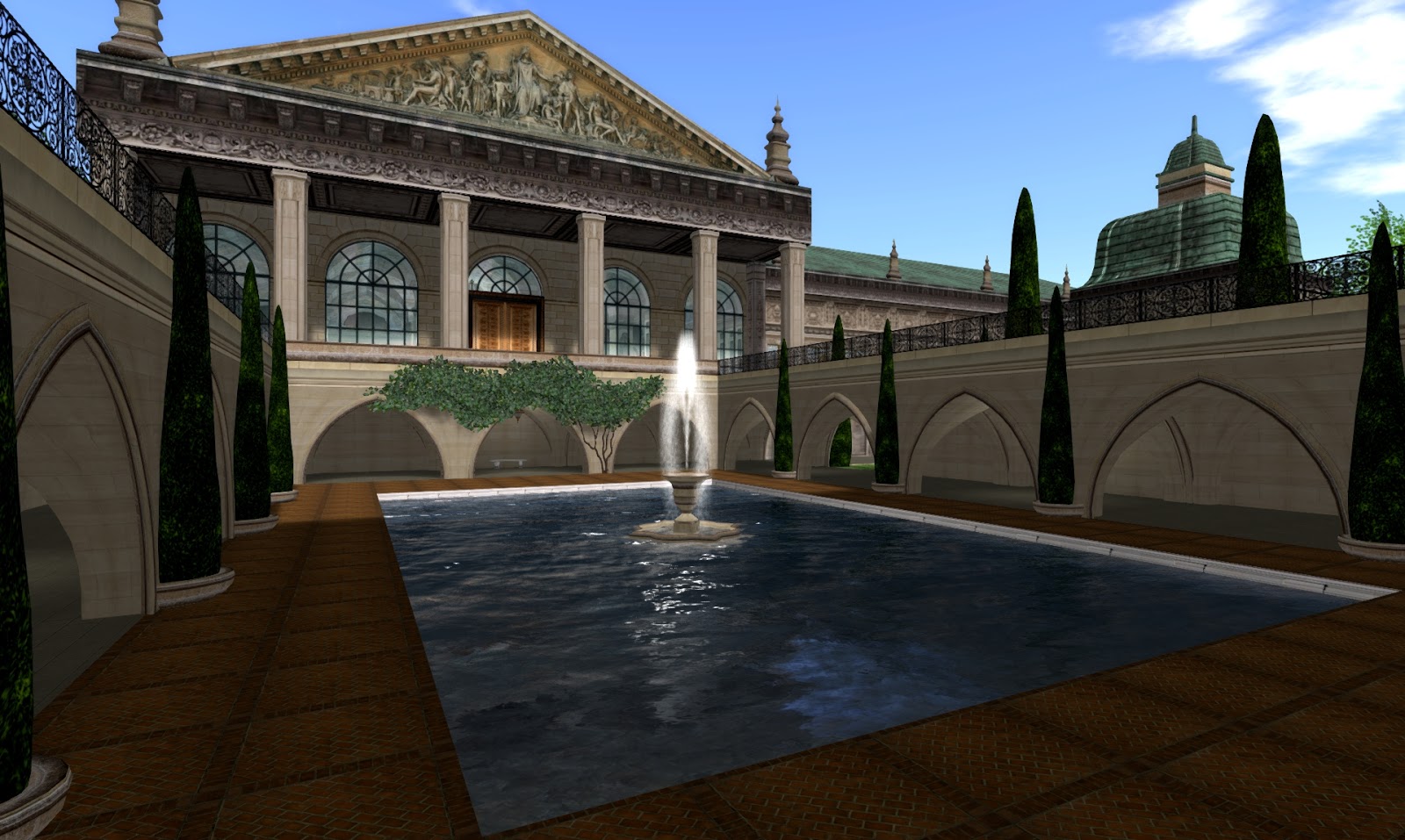 Echt Virtuell Rundgang über die Angel Manor Regionen